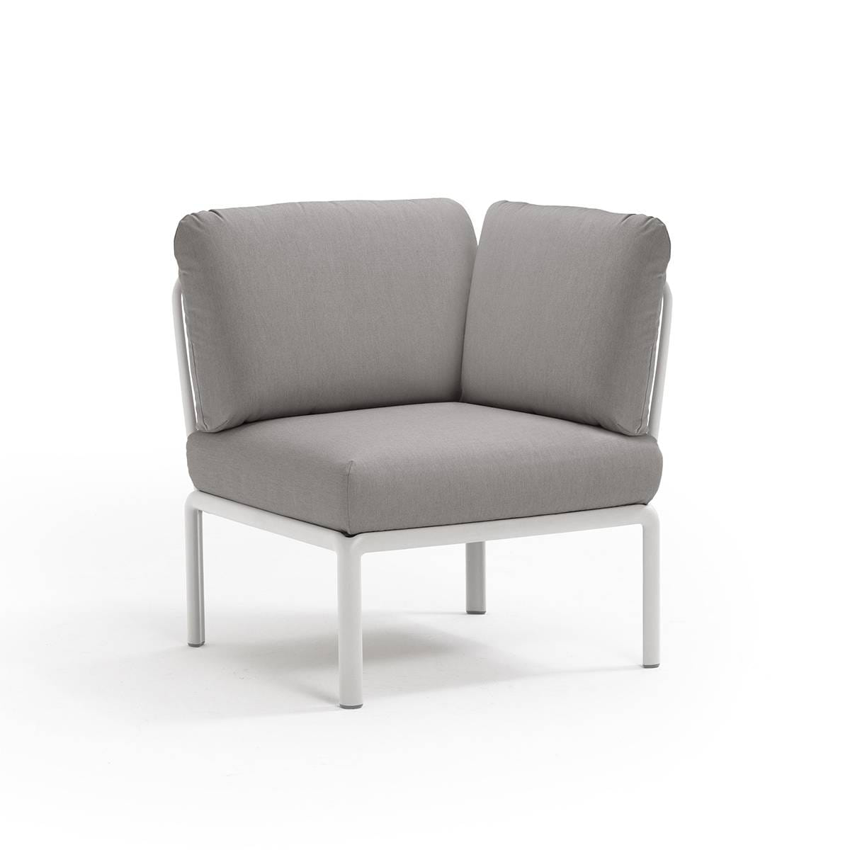 Nardi Sofa Komodo E. Angolo Bianco-Grigio - tytuł obrazka Nardi Sofa Komodo E. Angolo Bianco-Grigio