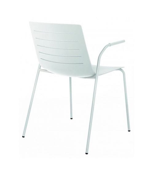 Krzesło Skin Arms Bianco Resol - tytuł obrazka Krzesło Skin Arms Bianco Resol