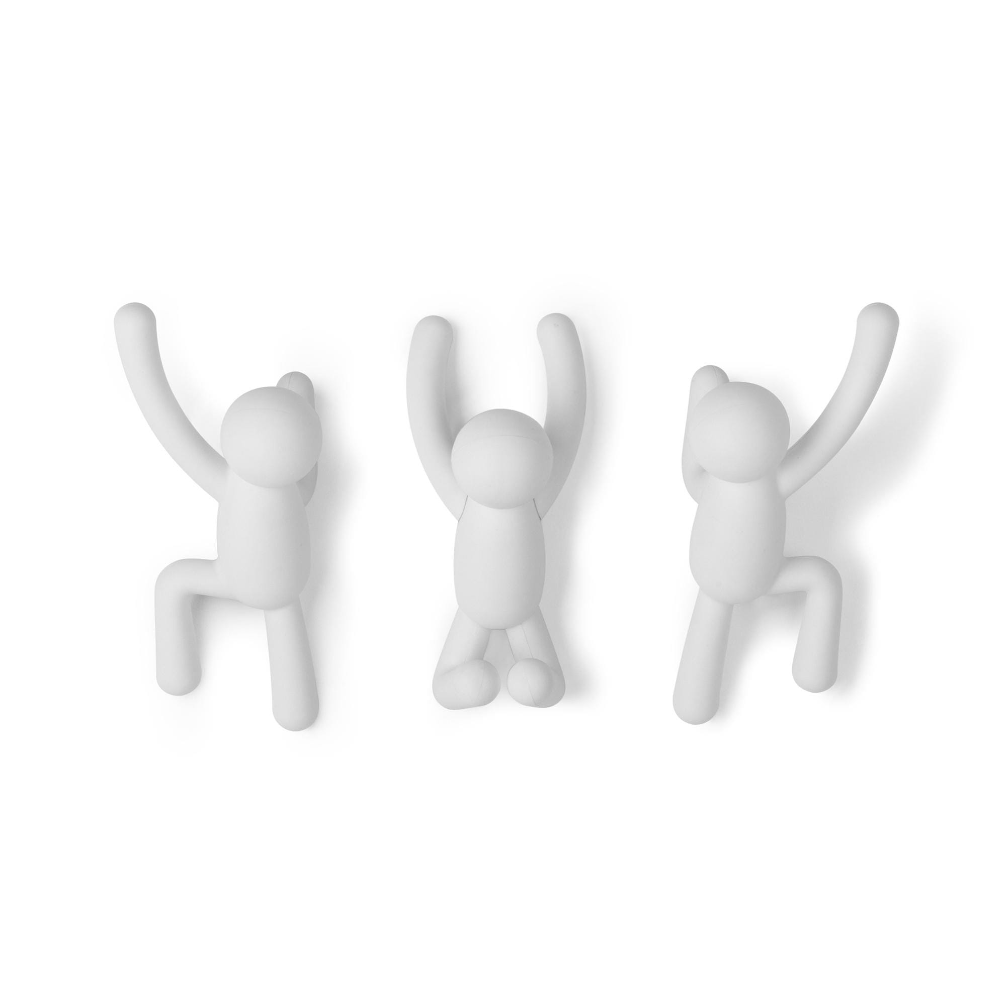 Wieszak ścienny Buddy biały - Umbra - tytuł obrazka Wieszak ścienny Buddy biały – Umbra