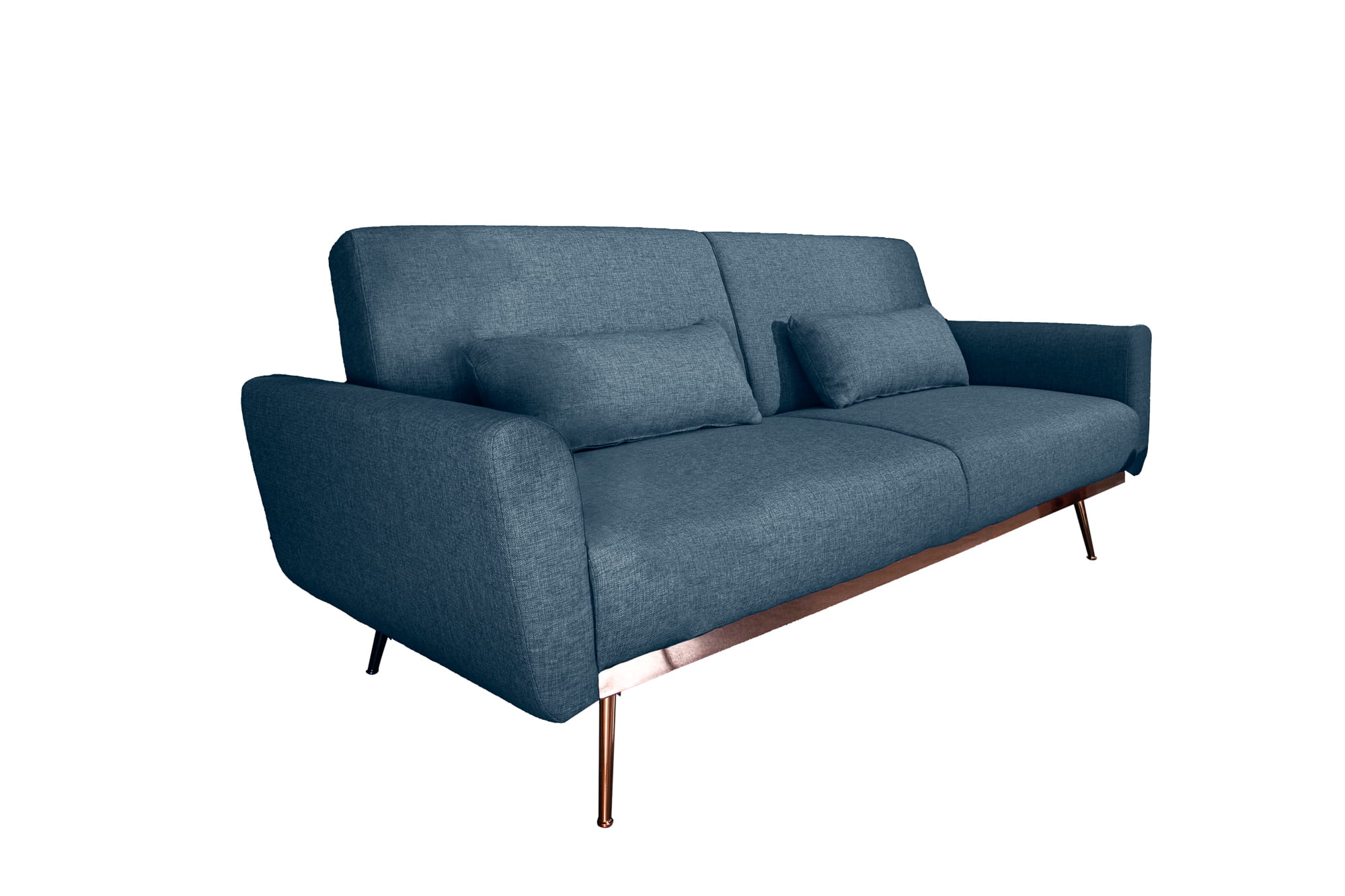 Sofa Sarini 208 cm niebieski - tytuł obrazka Sofa Sarini 208 cm niebieski