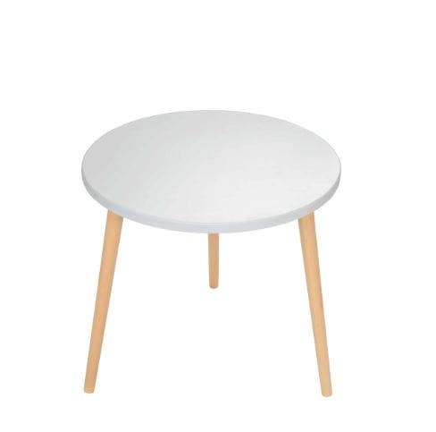Stolik kawowy Gray Moon 60 cm bukowe nogi - tytuł obrazka Stolik kawowy Gray Moon 60 cm bukowe nogi