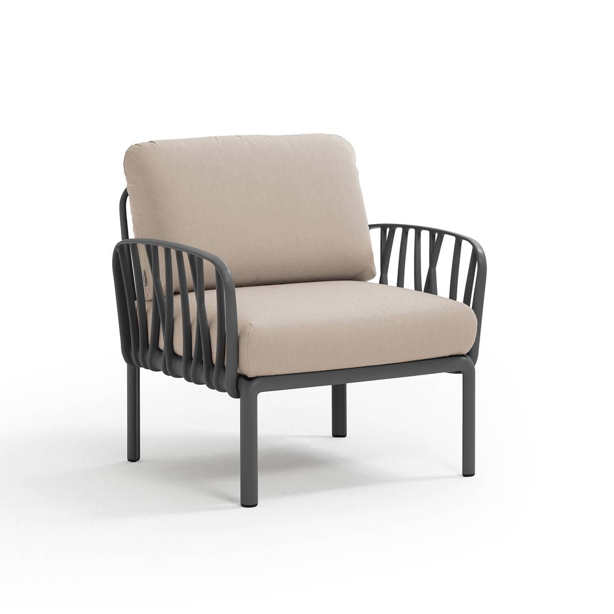 Nardi Sofa Komodo Poltrona Antracyt-Canvas - tytuł obrazka Nardi Sofa Komodo Poltrona Antracyt-Canvas