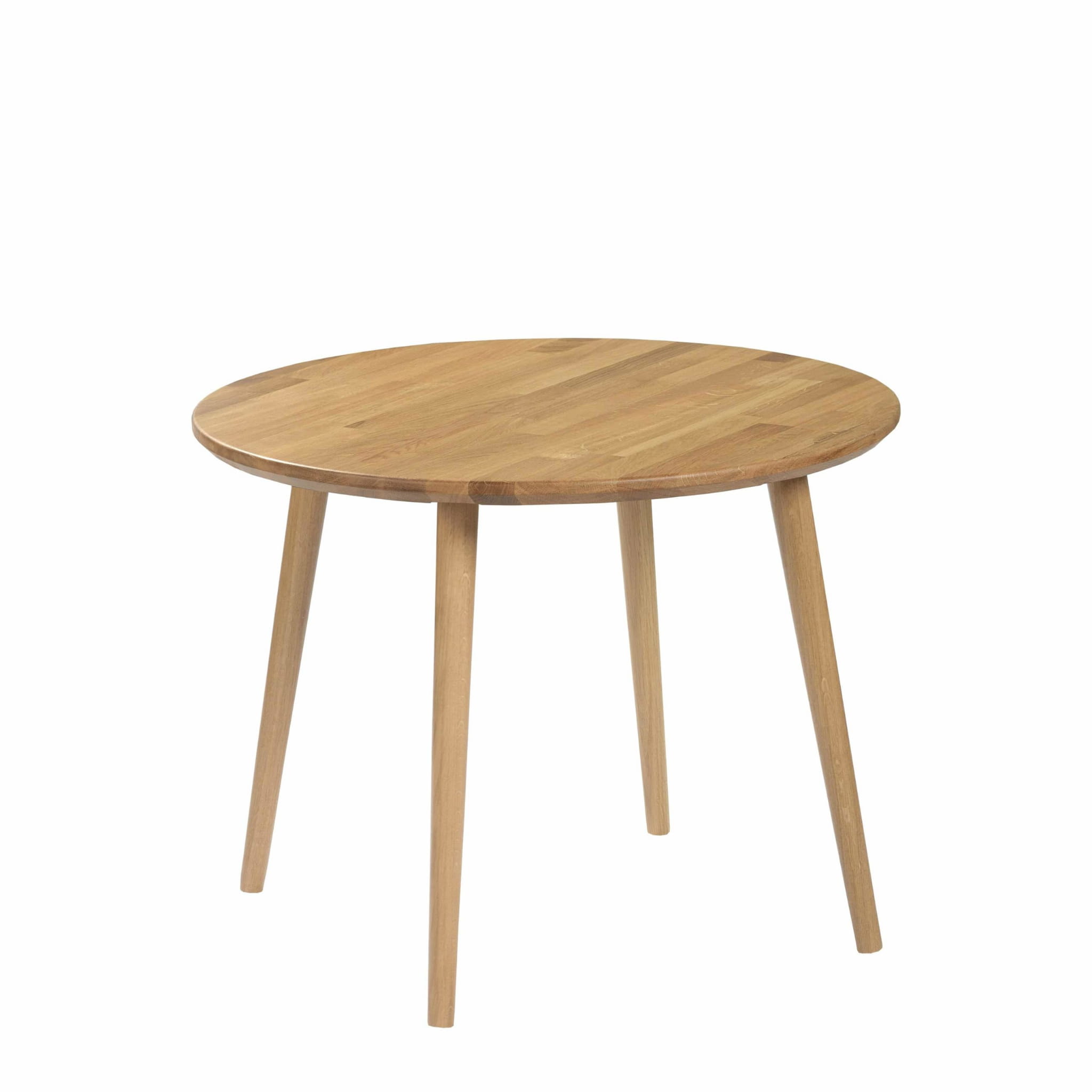 Moon Wood Stolik Okrągły Modern Oak śr. 70 bukowe nogi - tytuł obrazka Moon Wood Stolik Okrągły Modern Oak śr. 70 bukowe nogi