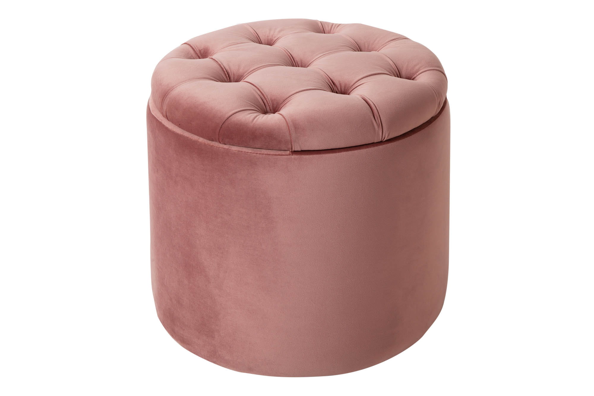 Pufa Modern Barock 50cm aksamit różowy Invicta