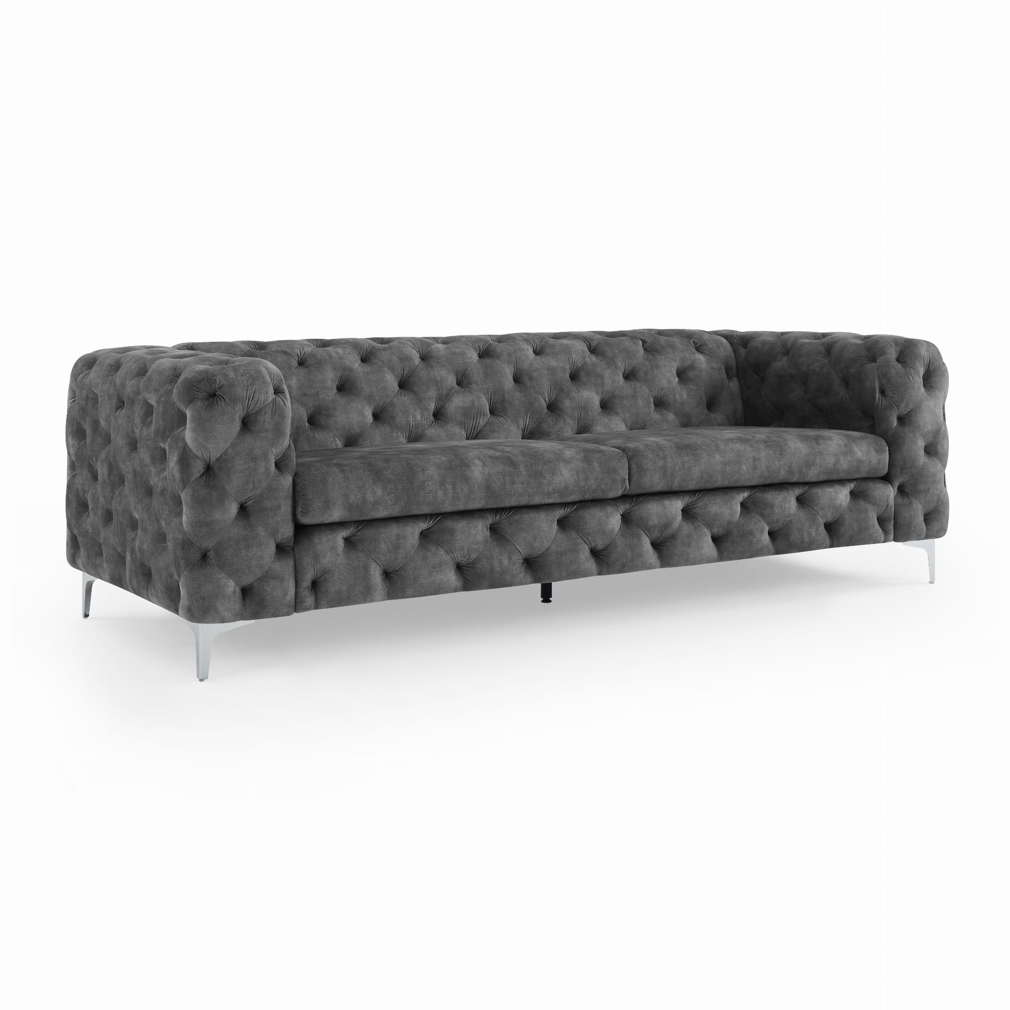 Sofa New Barok ciemny szary Invicta - tytuł obrazka Sofa New Barok ciemny szary Invicta