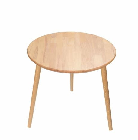 Moon Wood Stolik Natural śr. 60 bukowa noga - tytuł obrazka Moon Wood Stolik Natural śr. 60 bukowa noga