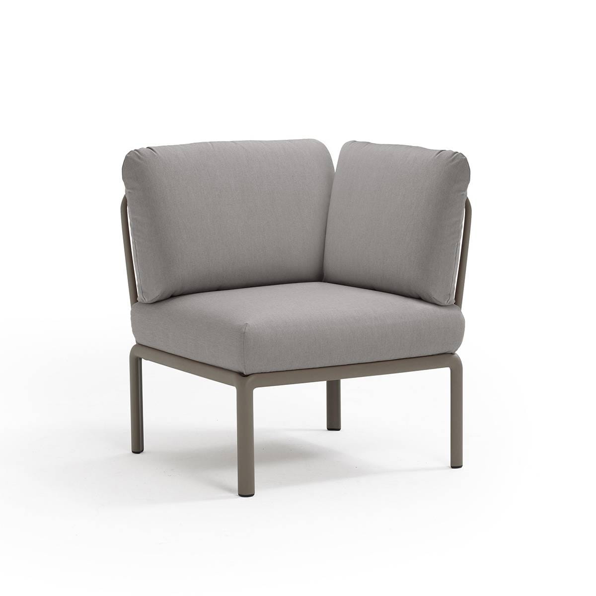 Nardi Sofa Komodo E. Angolo Brąz-Grigio - tytuł obrazka Nardi Sofa Komodo E. Angolo Brąz-Grigio