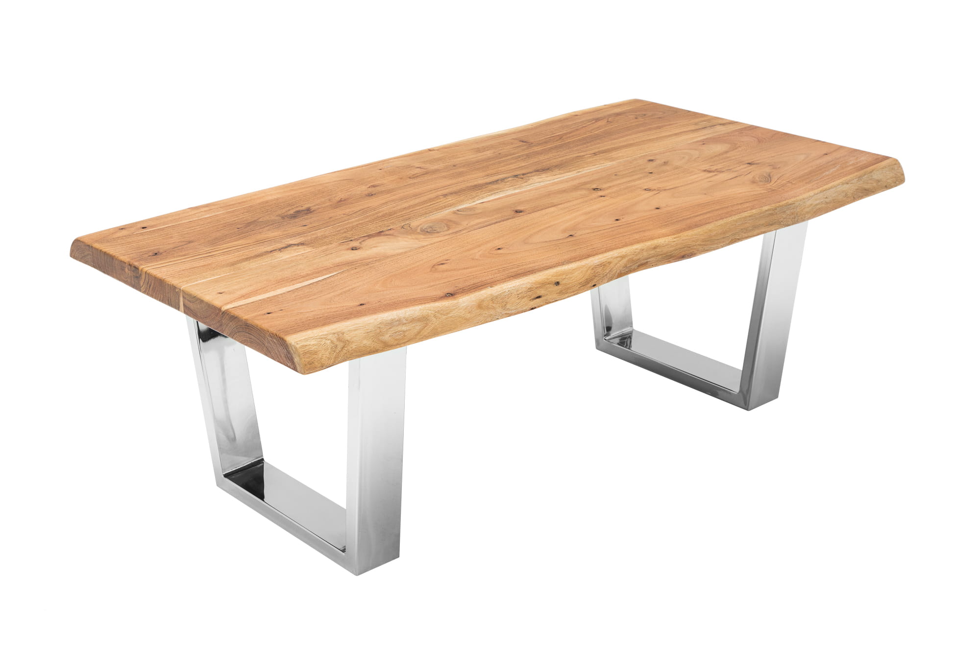 Stolik kawowy Tatum 110cm naturalny jasny - tytuł obrazka Stolik kawowy Tatum 110cm naturalny jasny