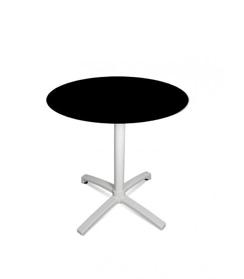 Stół Drop śr. 70 cm White-Black Resol - tytuł obrazka Stół Drop śr. 70 cm White-Black Resol