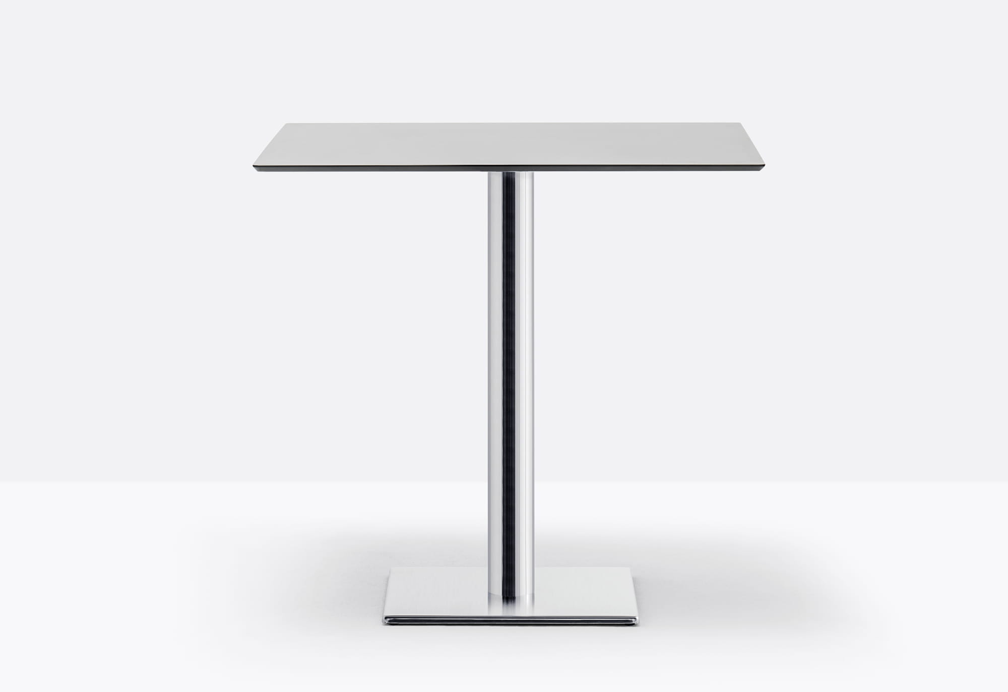Pedrali Stolik Inox 4421 79x79 cm Antracyt (4517) - tytuł obrazka Pedrali Stolik Inox 4421 79×79 cm Antracyt (4517)