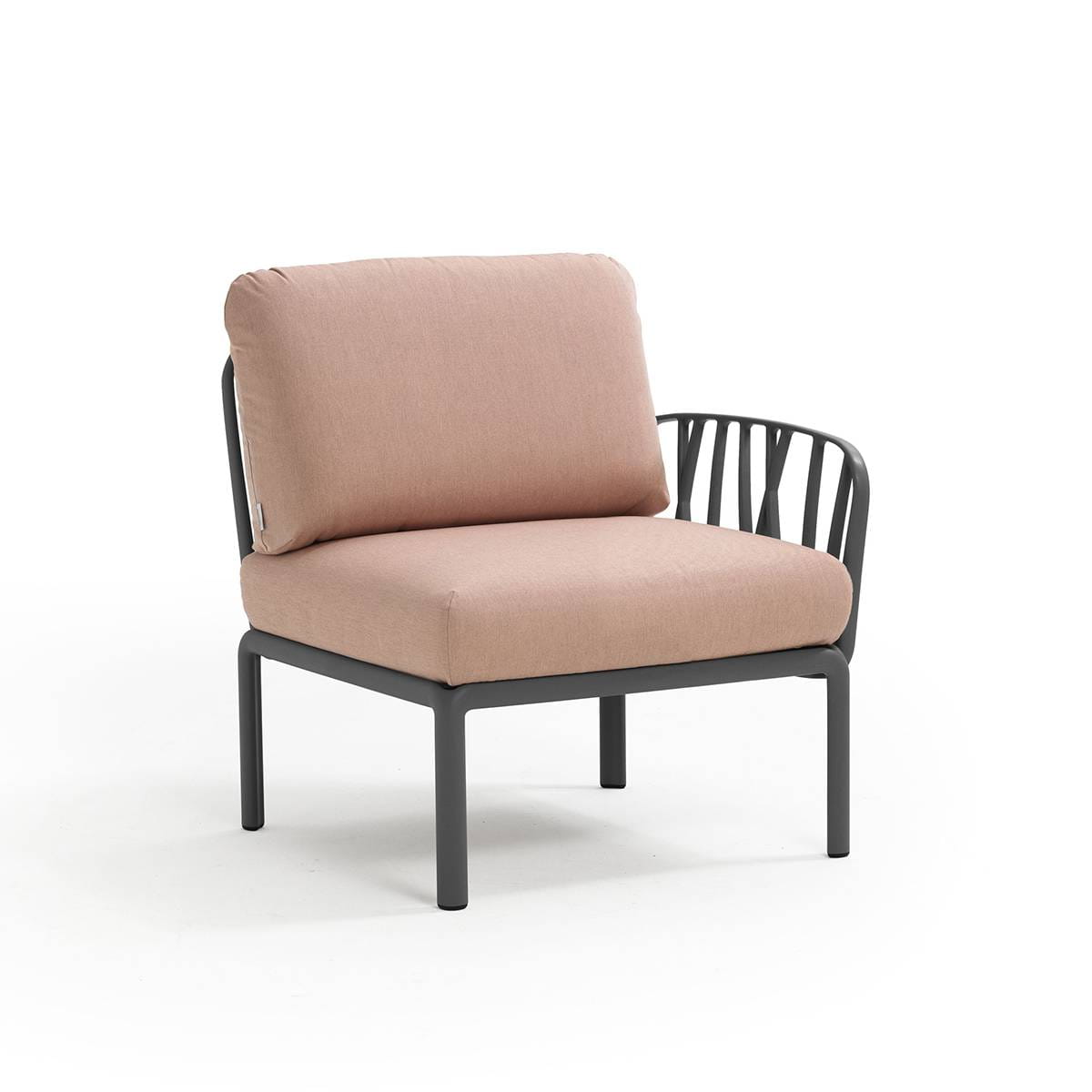 Nardi Sofa Komodo E. Terminale Antracyt-Rosa - tytuł obrazka Nardi Sofa Komodo E. Terminale Antracyt-Rosa