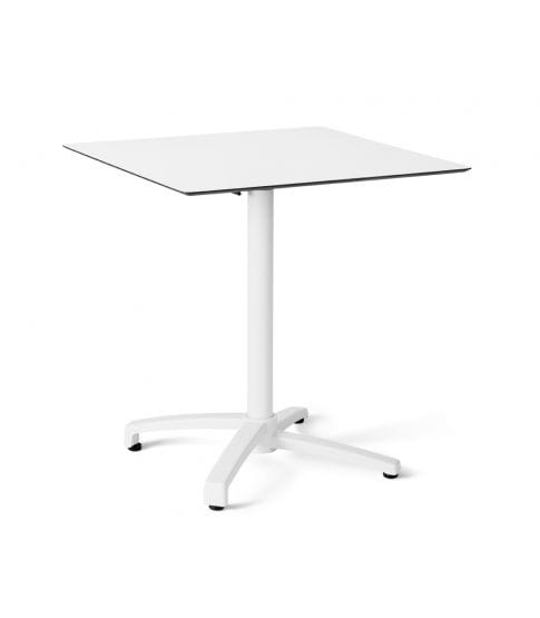 Stół Drop 80x80 White-Black Resol - tytuł obrazka Stół Drop 80×80 White-Black Resol