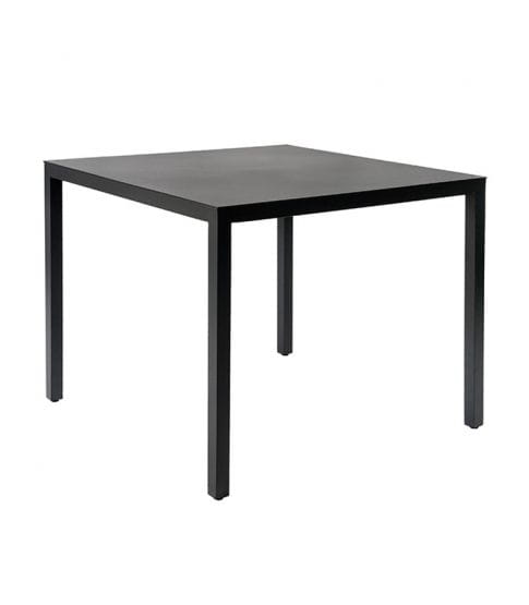 Stół Barcino 90x90 Black 4 nogi Resol - tytuł obrazka Stół Barcino 90×90 Black 4 nogi Resol