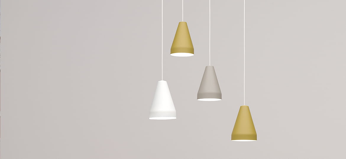 Lampa Tamara Żółty - tytuł obrazka Lampa Tamara Żółty