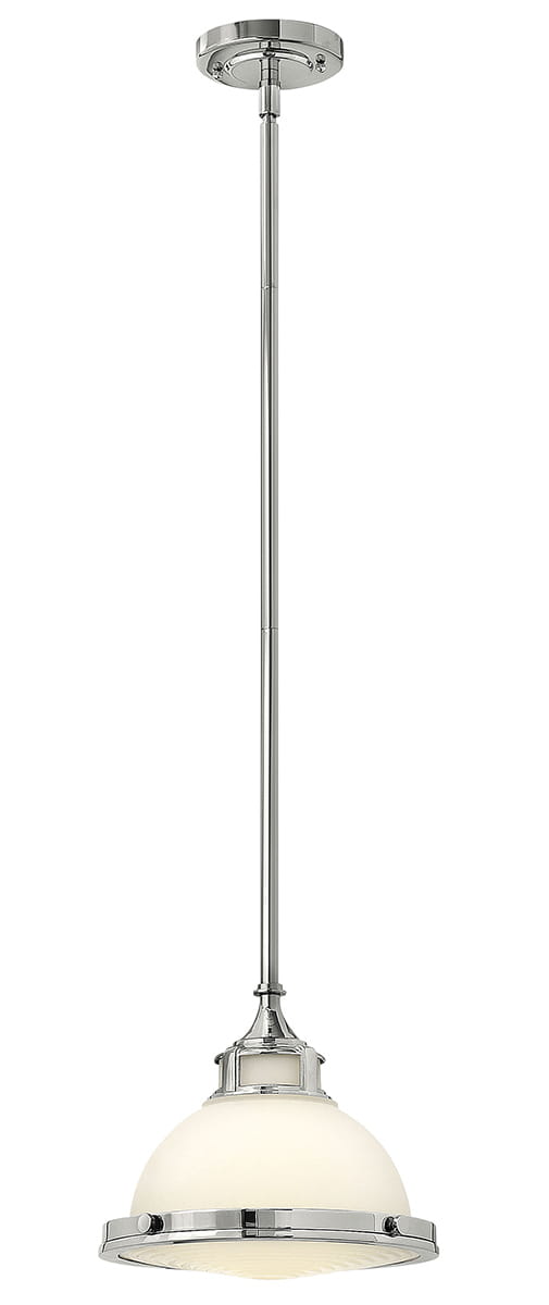 Lampa Sufitowa, WiszÄ…ca Manhattan S Chrom, Biel 30x30x25cm