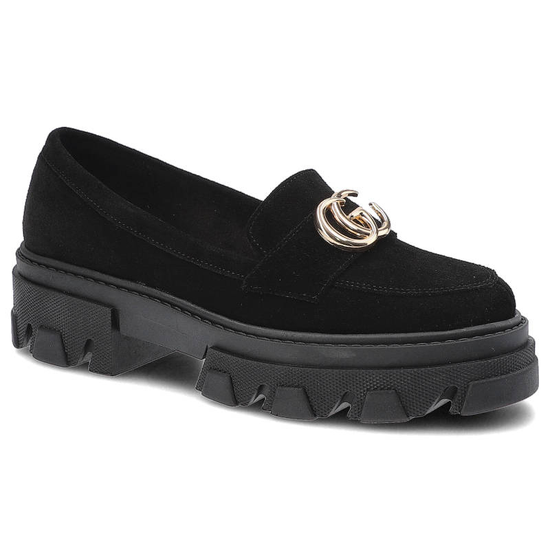 Półbuty DWUNASTY SHOES 921 Czarny W. rozmiar 40