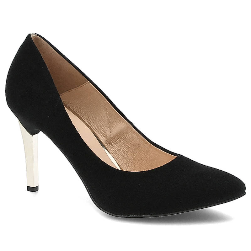 Czarne Czółenka Damiss Eleganckie Buty Damskie Na Szpilce rozmiar 36