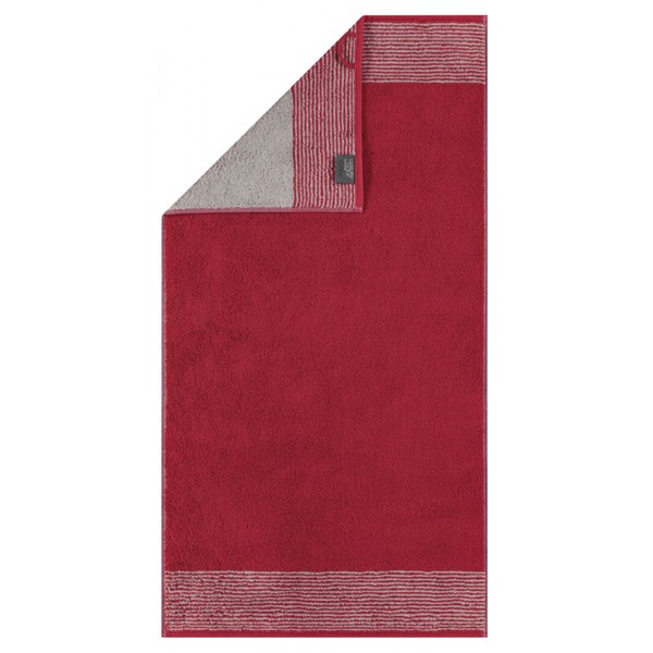 Ręcznik TWO-TONE Bordeaux 80x150 cm