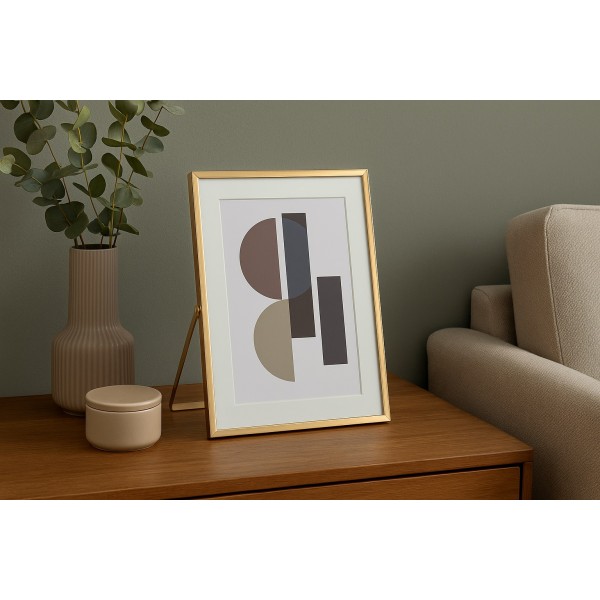 Ramka na zdjęcia 20 5x25 5 cm złota duża