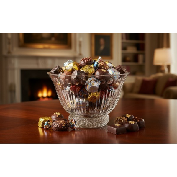 Kryształowa misa 28 5 cm Windsor Bohemia 673572