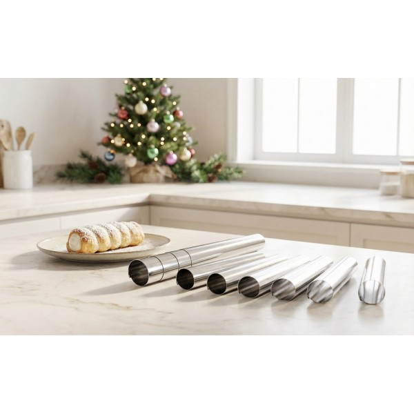 Komplet 8 foremek do rurek Platino