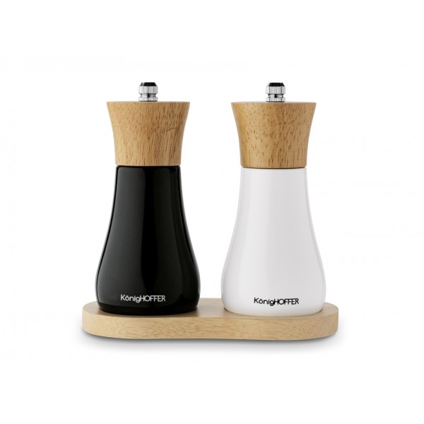 Zestaw młynków ręcznych do soli i do pieprzu Aspen