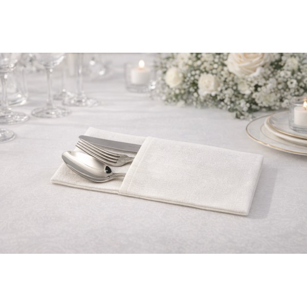 Pokrowiec na sztućce Sol 099 Cream