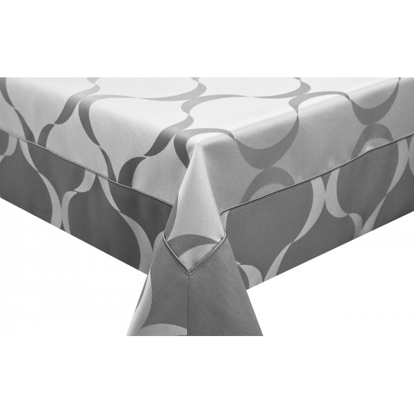 Obrus Posejdon szary 140x250 cm