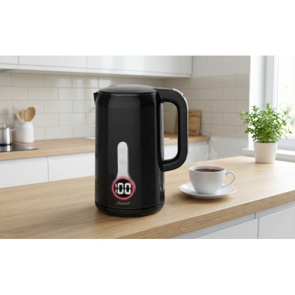 Czajnik elektryczny 1 7 L MR-025 czarny