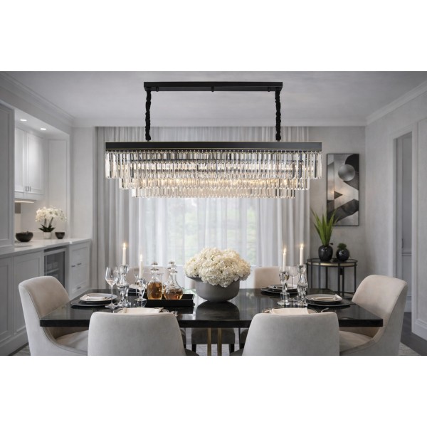 Lampa wisząca kryształowa Monk 33291/15