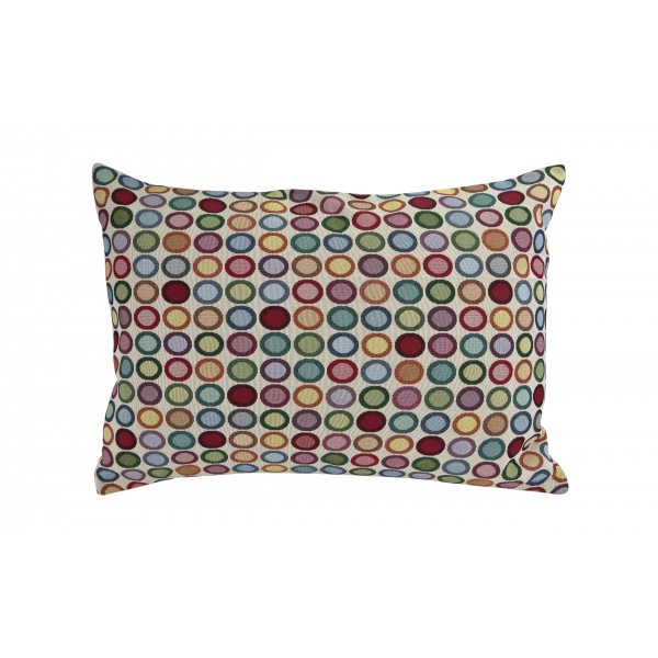 Poszewka dekoracyjna 50x70 cm Geo Kółka 003