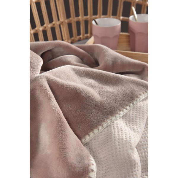 Koc 150 x 200cm Soft&Cosy 819345 Woodrose