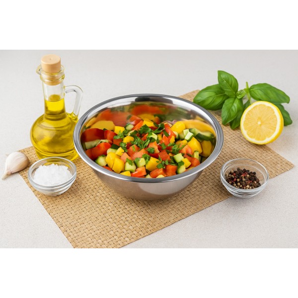 Miska kuchenna nierdzewna 5 5 L Tadar 32 cm