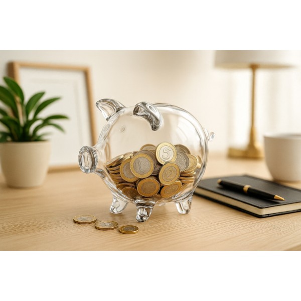 Szklana Skarbonka - Świnka