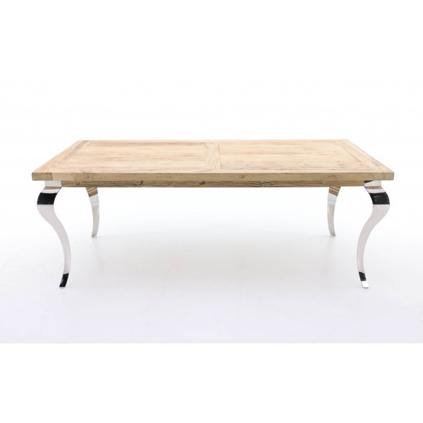 Stół nierozkładany lity dąb 260x100cm 319581