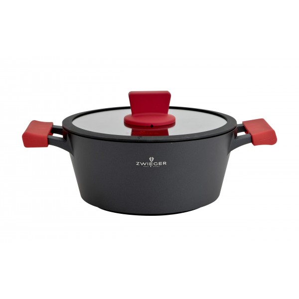Garnek z pokrywką 3 5 L Obsidian