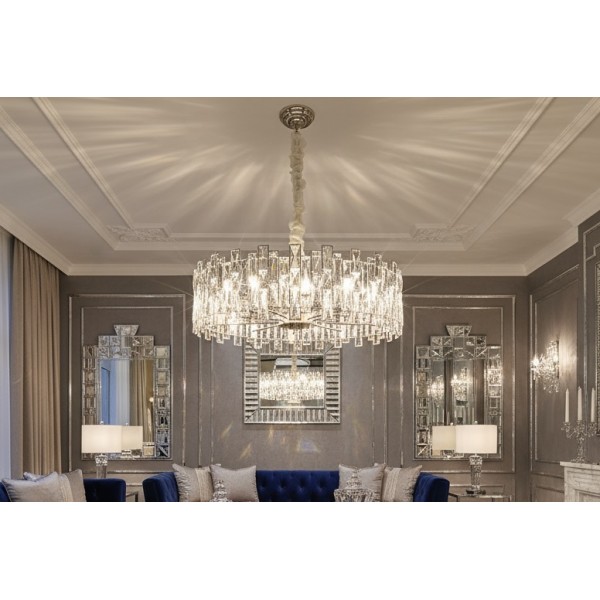 Lampa wisząca kryształowa Jewel 60215/10