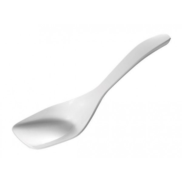Łyżka do serwowania z melaminy 26 5 cm Profi biała