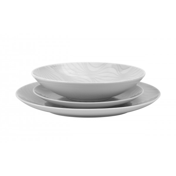 Komplet talerzy dla 6 osób Boss Cebula N011 18 el.