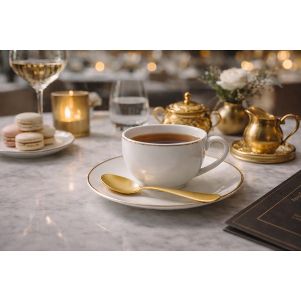 Łyżeczka do herbaty Austin złota