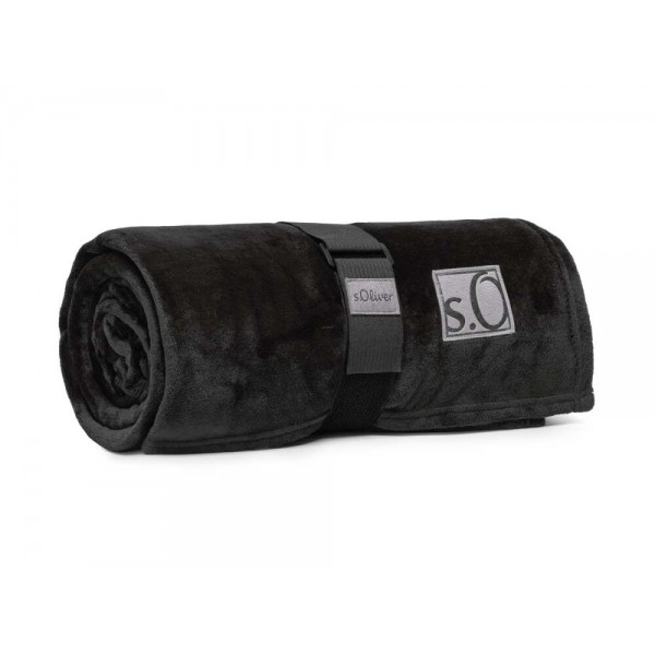 Koc 150x200 Kuschelsoft 3638-860 czarny