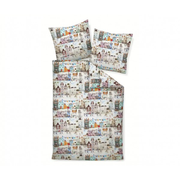 Pościel satynowa 155x200 cm Modern Art 42139/09