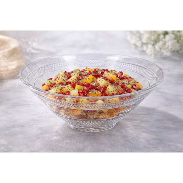 Salaterka kryształowa 34 cm Violetta 1534/1