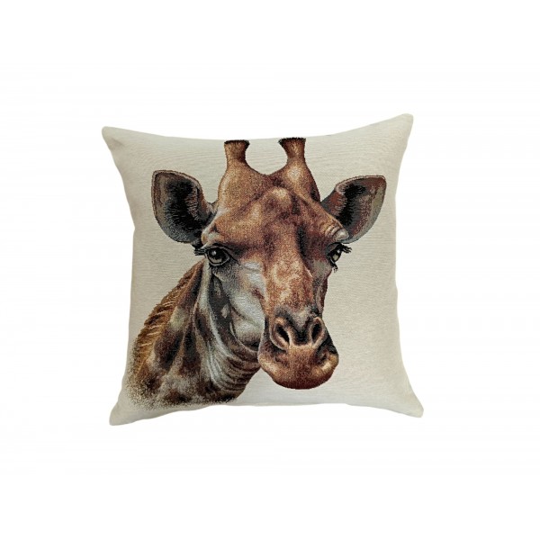 Poszewka dekoracyjna 45x45 cm Żyrafa