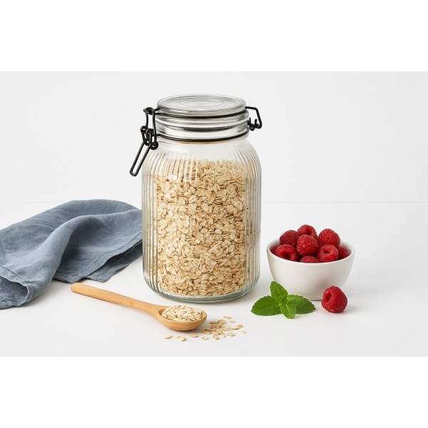 Słoik Tarros z czarnym klipsem 1 9L