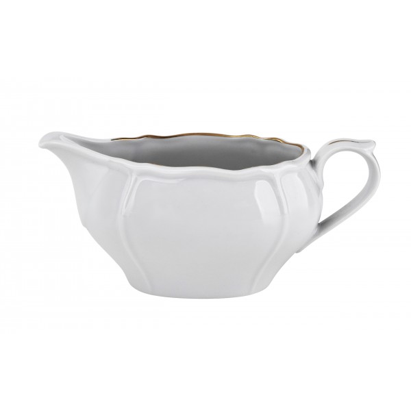 Sosjerka 400ml Maria ze złotym paskiem