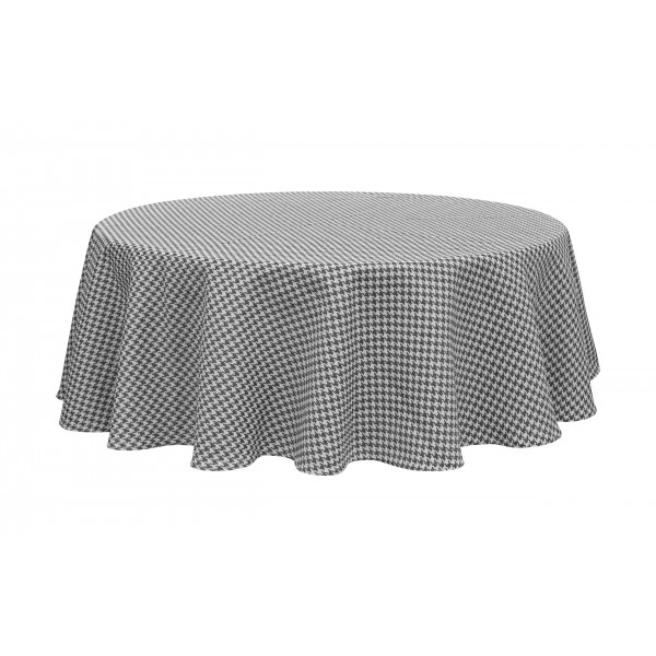 Obrus okrągły FI 180 Kent 090 ciemny szary