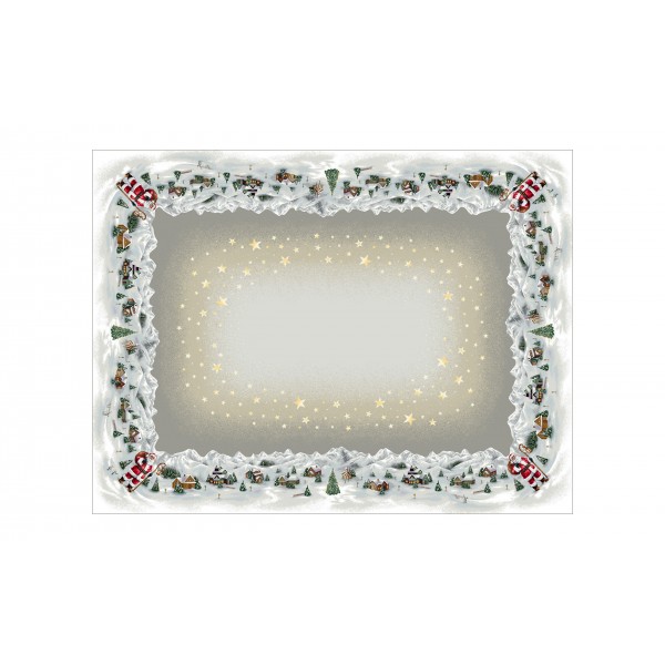 Obrus świąteczny 137x240 cm Runner 974