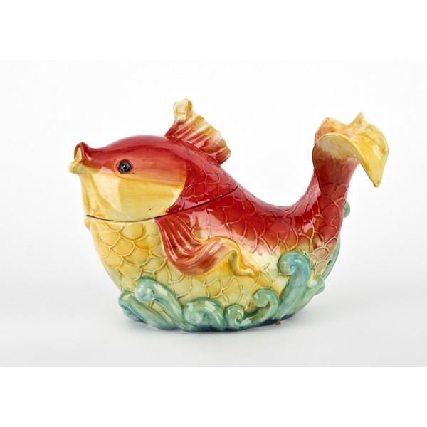 Pojemnik ceramiczny Ryba czerwona