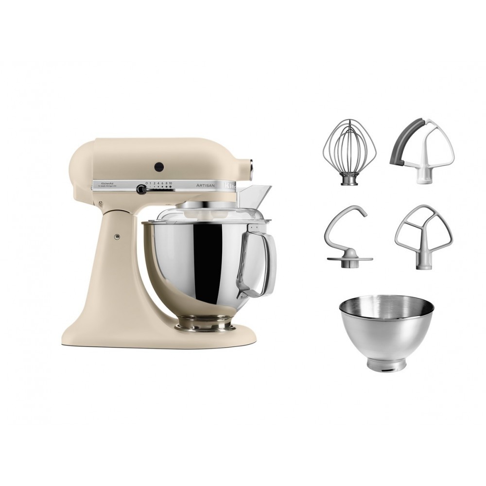 Mikser KitchenAid ARTISAN śmietankowy 4 8l 300W
